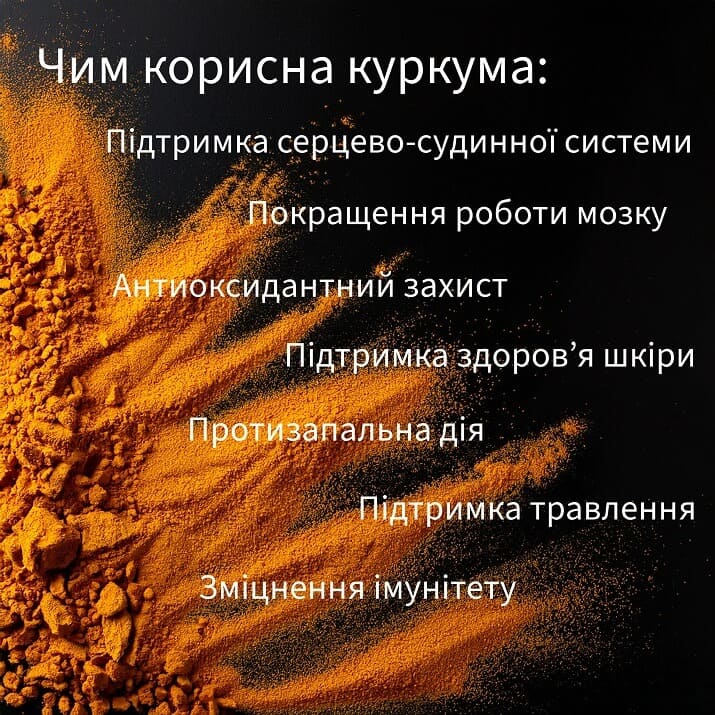 Куркума користь